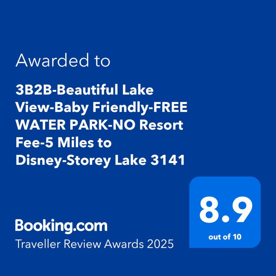 3B2B-Beautiful Lake View-Baby Friendly-Free Water Park!No Resort Fee-5 Miles To Disney-Storey Lake 3141 Kissimmee Dış mekan fotoğraf